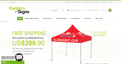 Desktop Screenshot of eastern-signs.com